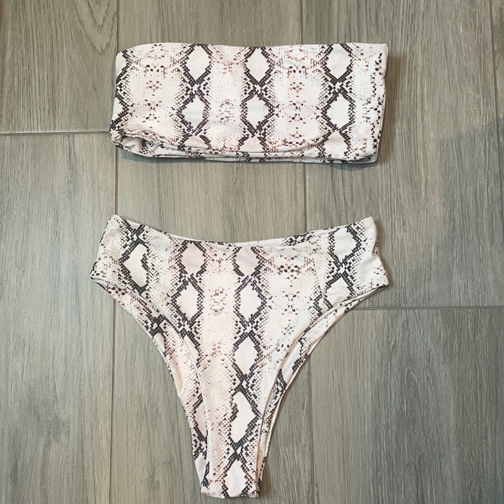 Snake skin Bikini